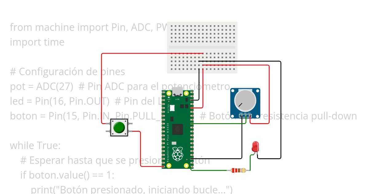 potenciometro simulation