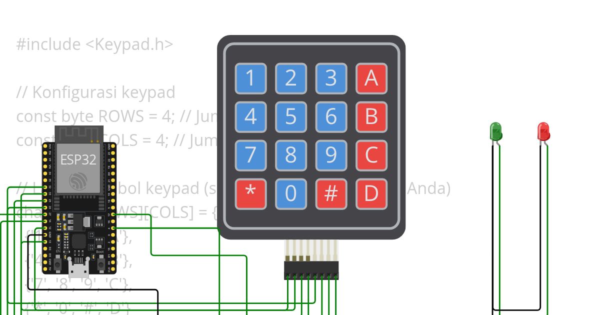 KEYPAD LATIP simulation