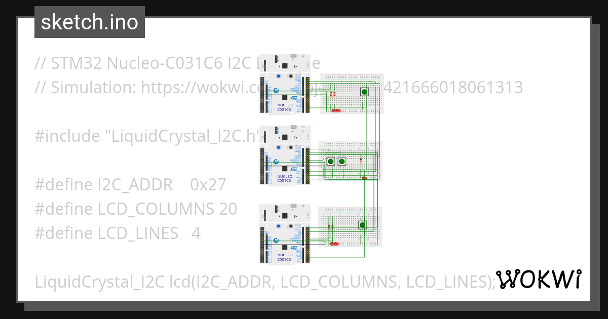 Wokwi - Online ESP32, STM32, Arduino Simulator
