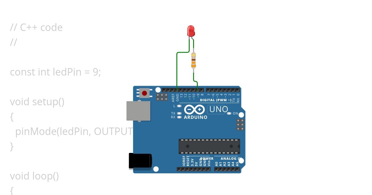 LED example simulation