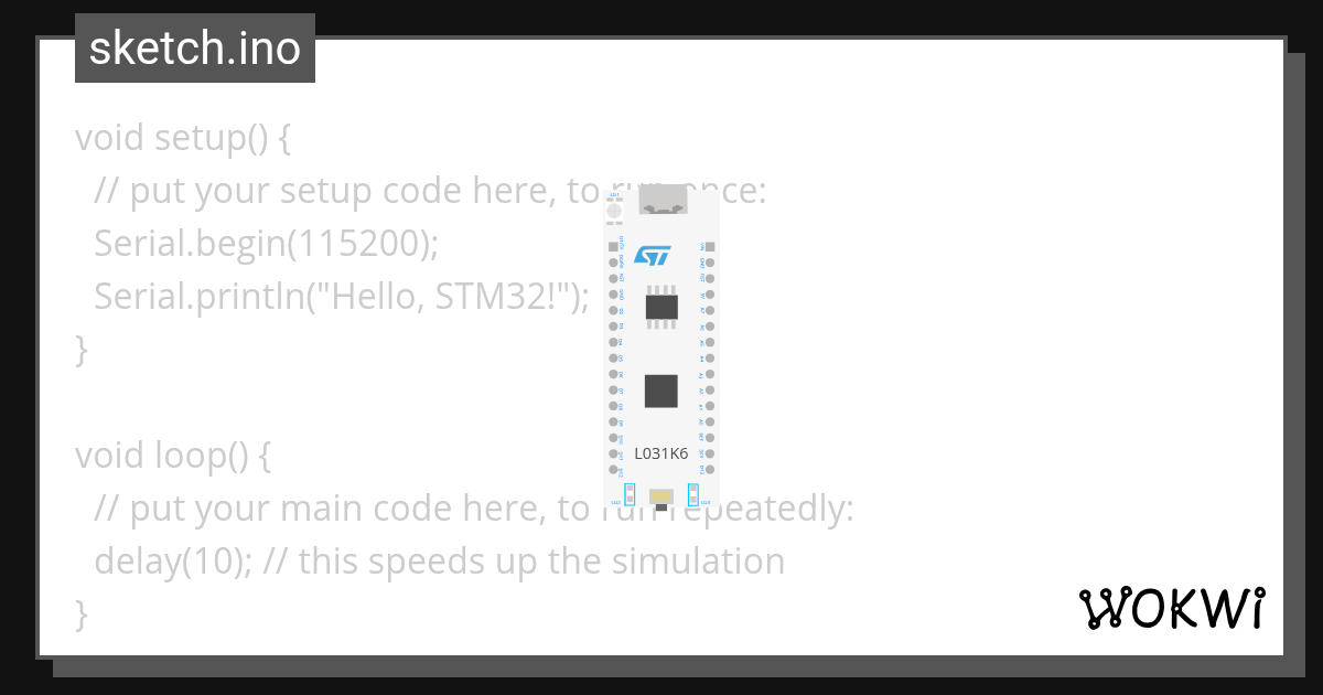 Wokwi - Online ESP32, STM32, Arduino Simulator