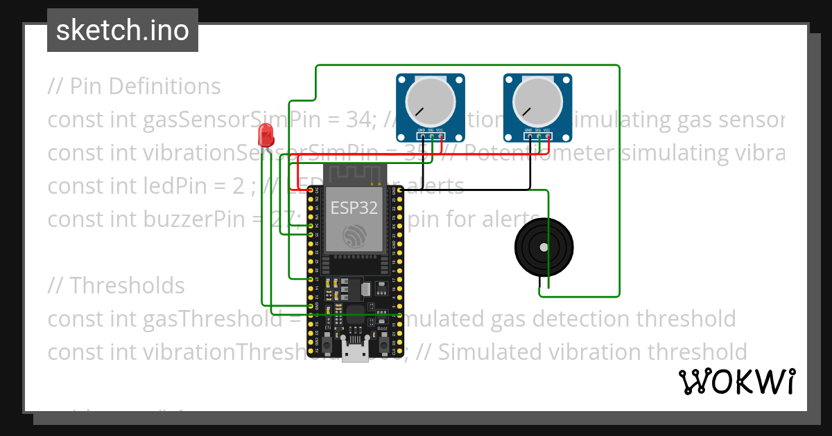disaster - Wokwi ESP32, STM32, Arduino Simulator