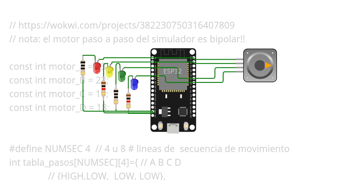 step motor 01 simulation