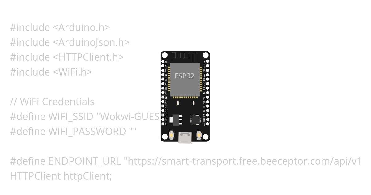 ESP32 REST Client (reference) simulation