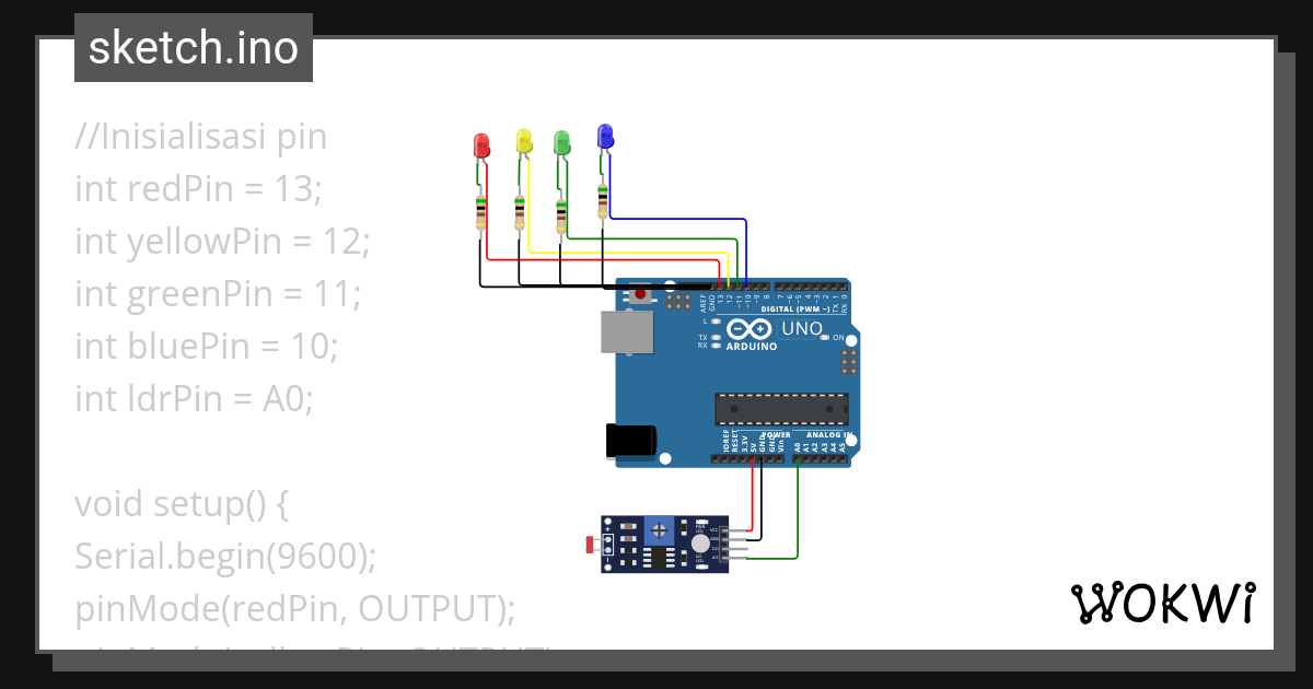 Sensor Cahaya (LDR ) Copy - Wokwi ESP32, STM32, Arduino Simulator