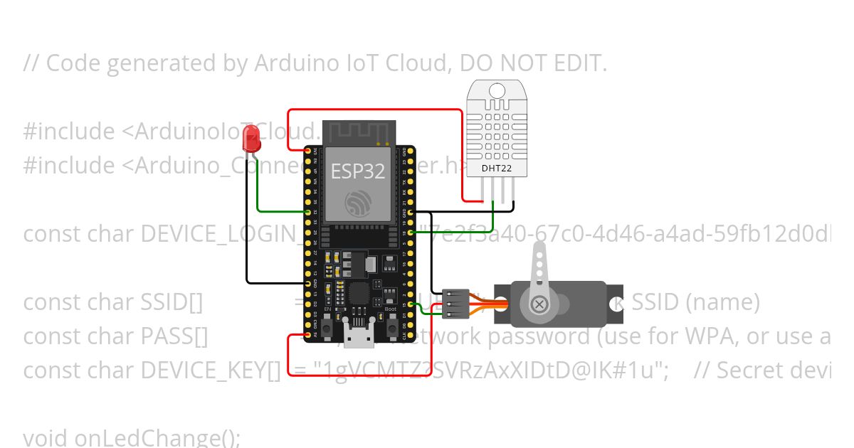 ESP32 IoT Cloud aula simulation