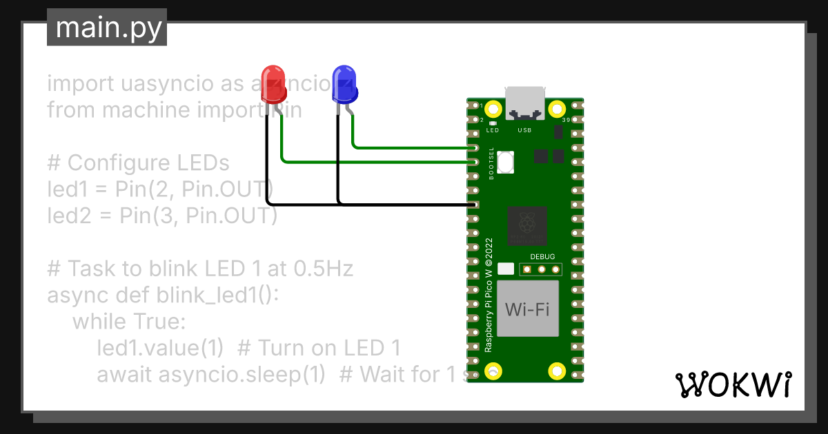 Wokwi online esp32 stm32 arduino simulator