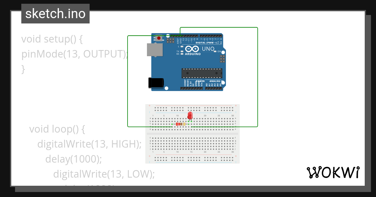 uno - Wokwi ESP32, STM32, Arduino Simulator