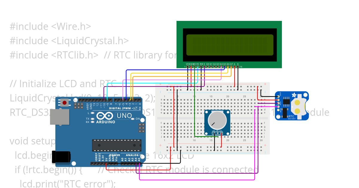 PR4 simple digital clock Ex4 simulation