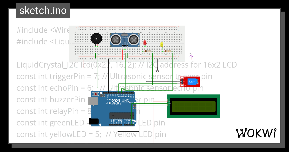 Water Level Copy Wokwi Esp Stm Arduino Simulator