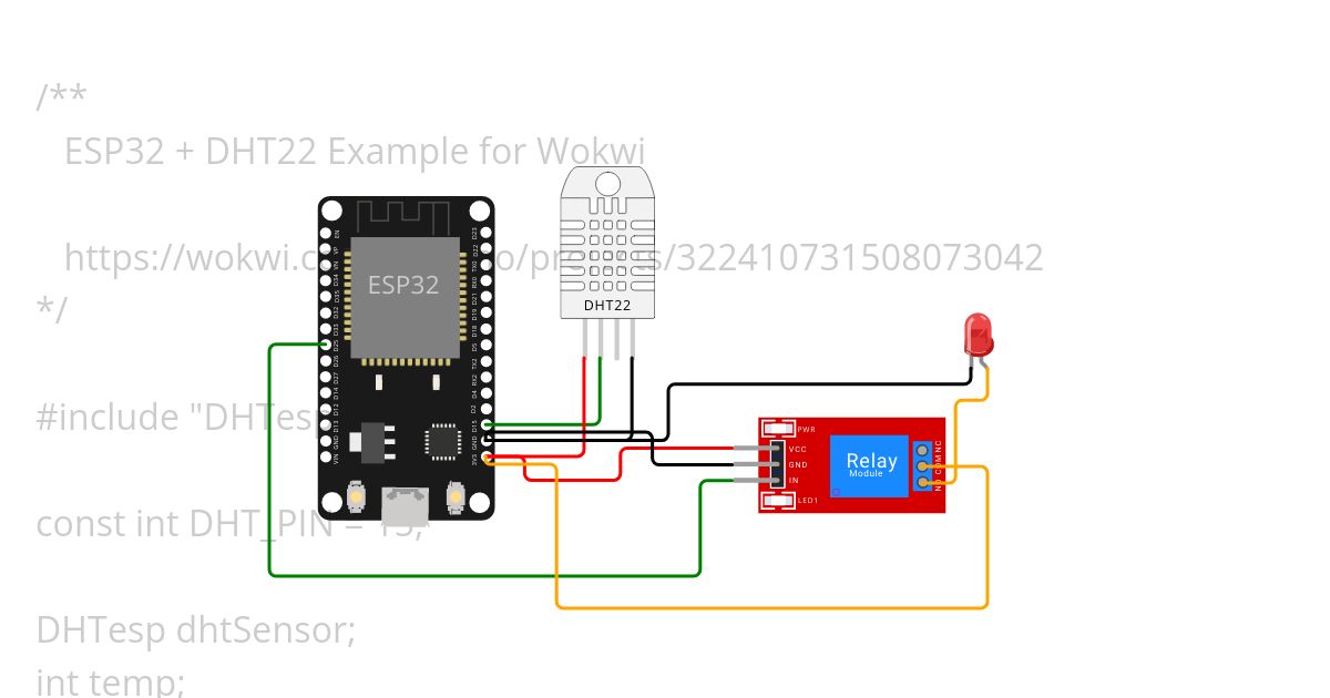 my blynk temprature woking  simulation