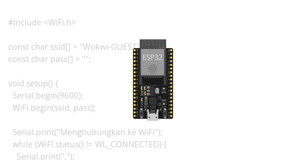 Kelas IoT Pemula - Latihan 23 simulation