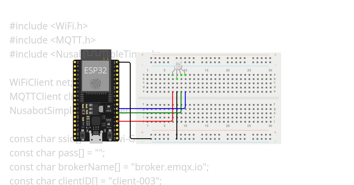 Kelas IoT Pemula - Latihan 28 simulation