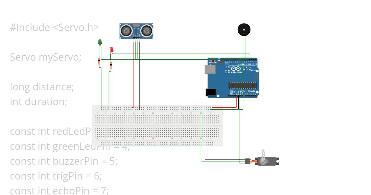 automatic door system  simulation