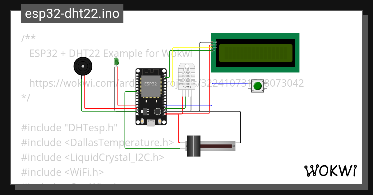 Wokwi - Online ESP32, STM32, Arduino Simulator