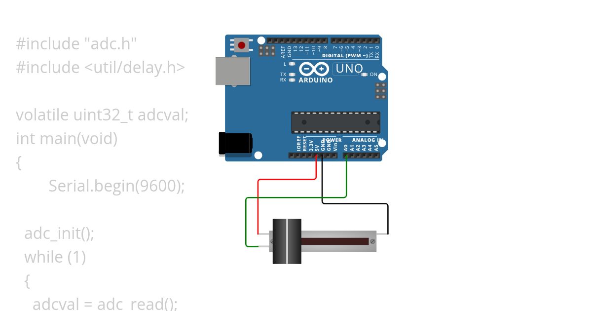 ATmega328P_Servo Tester simulation