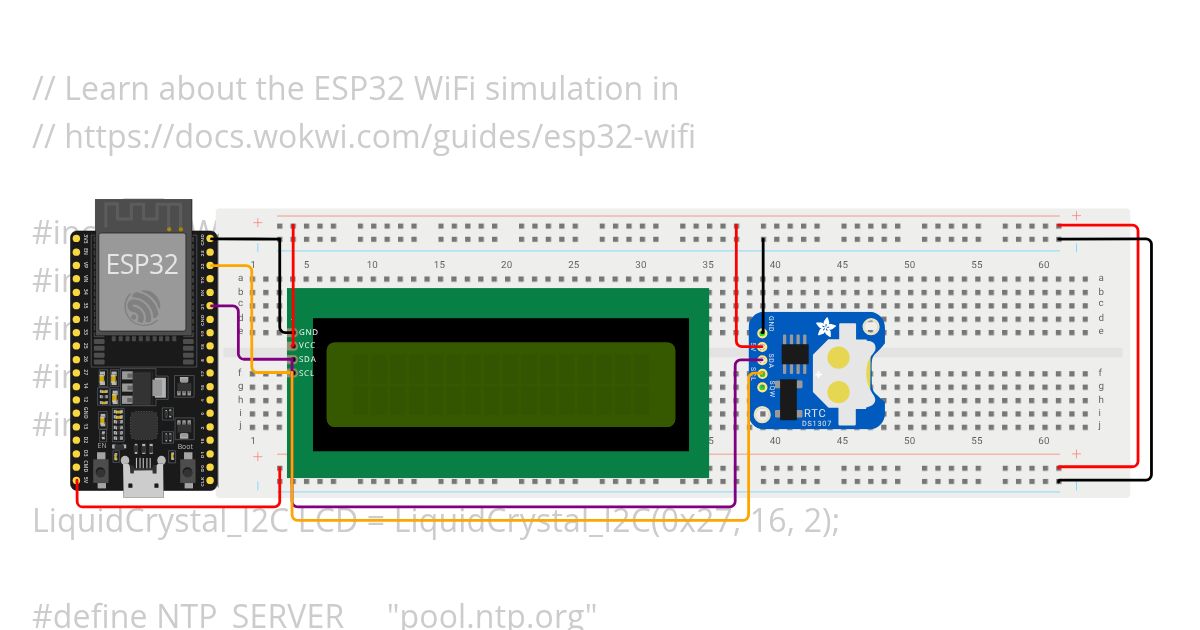 esp 32 oled simulation