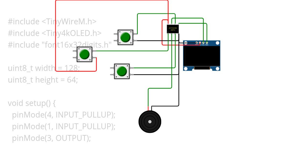 ATtiny85 Oled I2C ssd1306 - 128x64 Copilot - V2 Copy (2)+ simulation