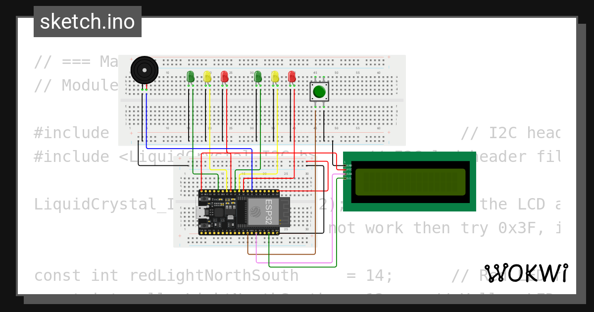 Wokwi - Online ESP32, STM32, Arduino Simulator
