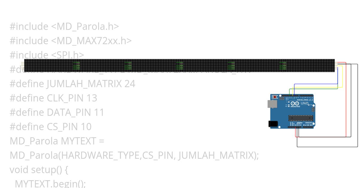 Left dot matrix_Mirza Aulia NIngrum simulation