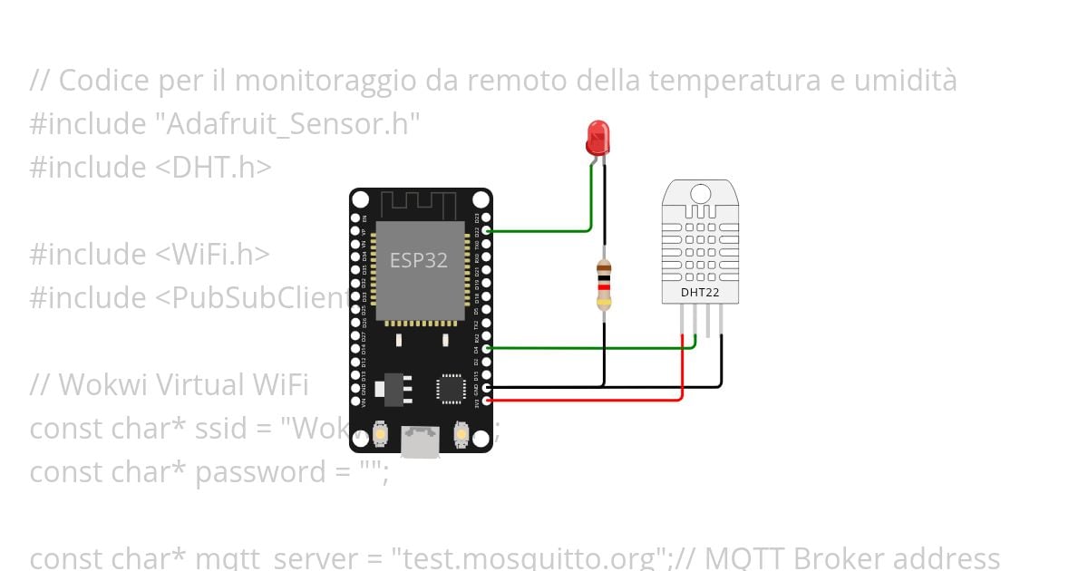 ESP32 Course 2024 - Lecture 1D - MQTT over Wifi monitoring with Node-RED simulation