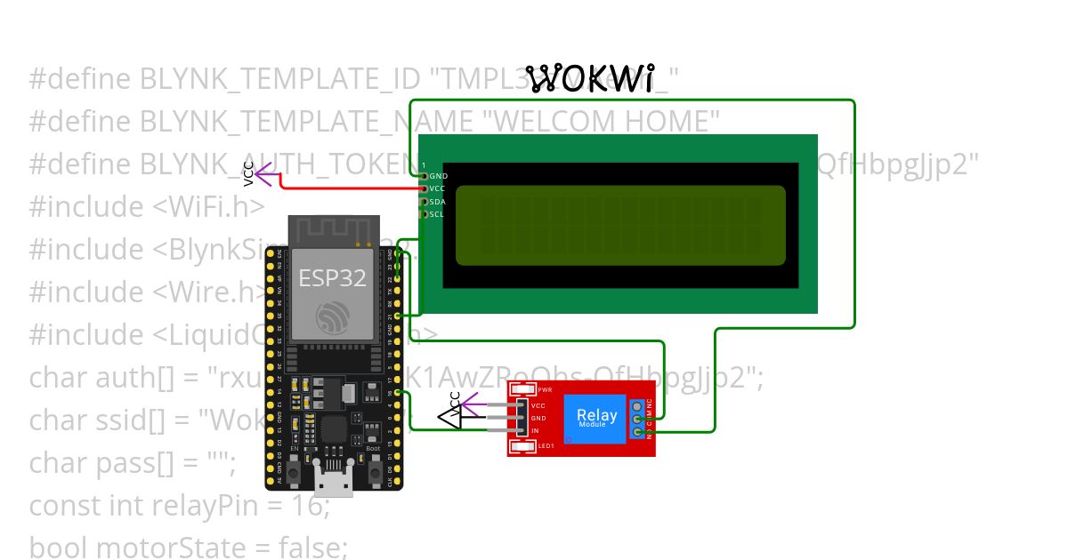 WELCOME HOME simulation