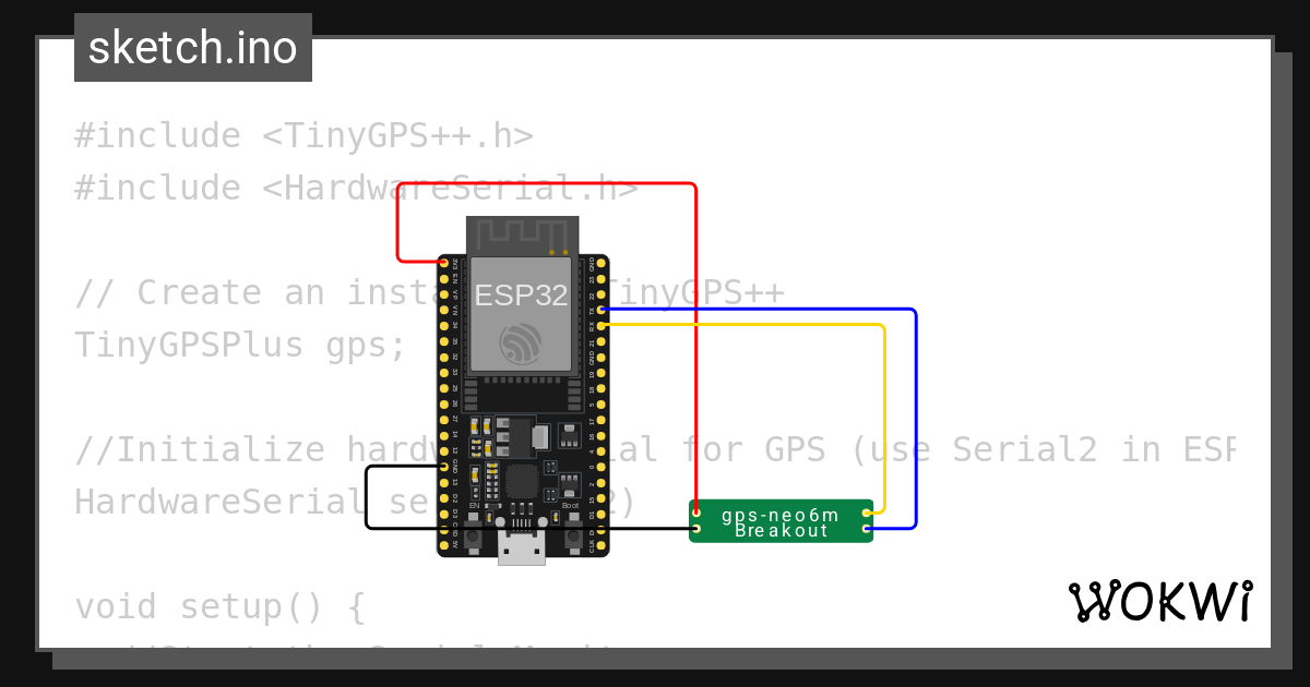 Lab7 wokwi esp32 stm32 arduino simulator