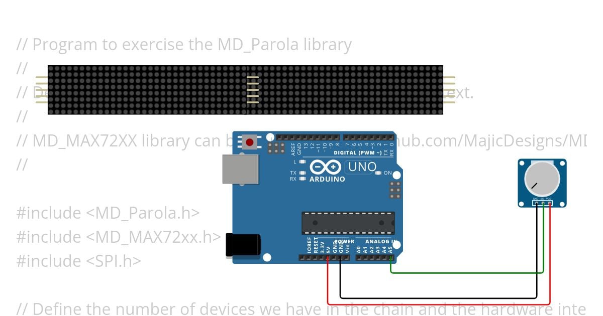 Parola Sprite Simple Library Copy simulation