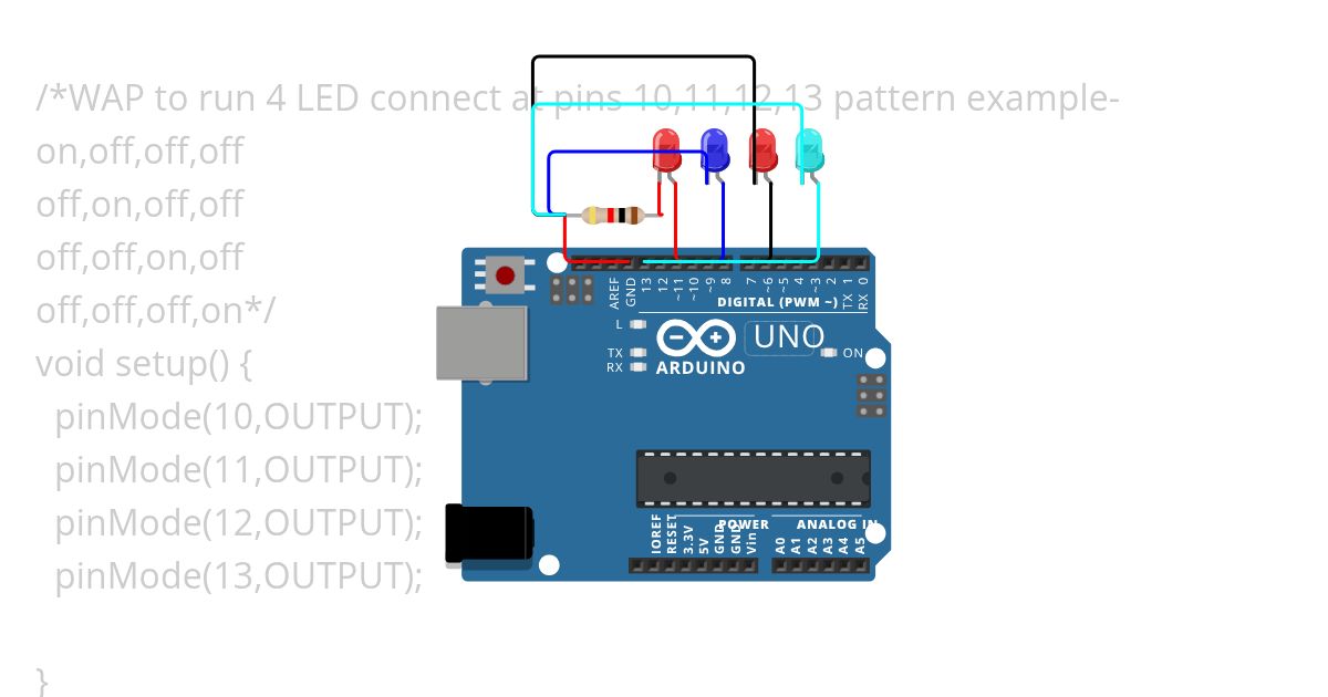 02.multi LED blink simulation