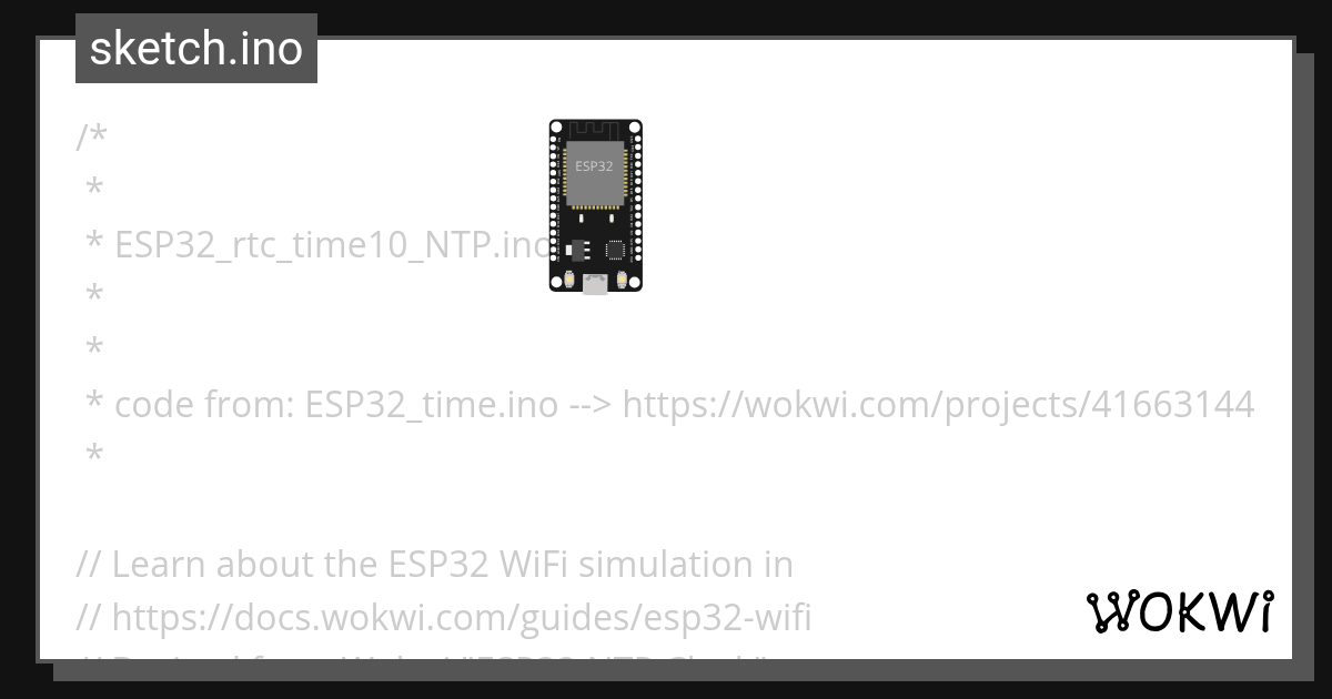Wokwi - Online ESP32, STM32, Arduino Simulator