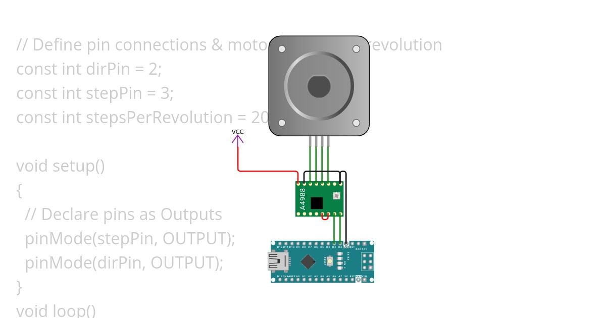 Basic Stepper simulation