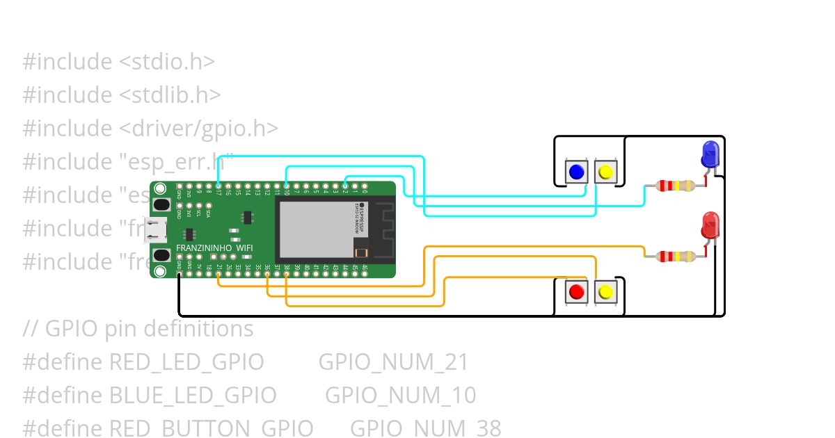 FreeRTOS-BLINK simulation