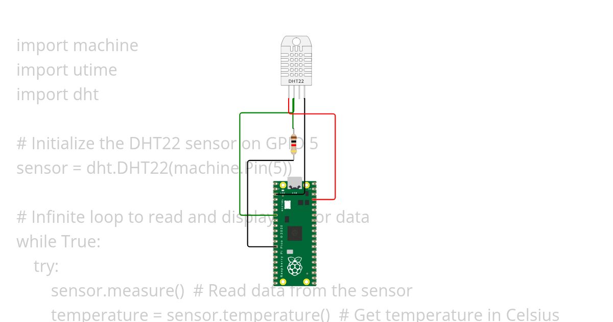 DHT22_RASPBERRY simulation