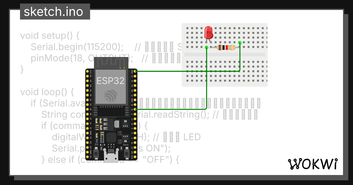 Wokwi online esp32 stm32 arduino simulator
