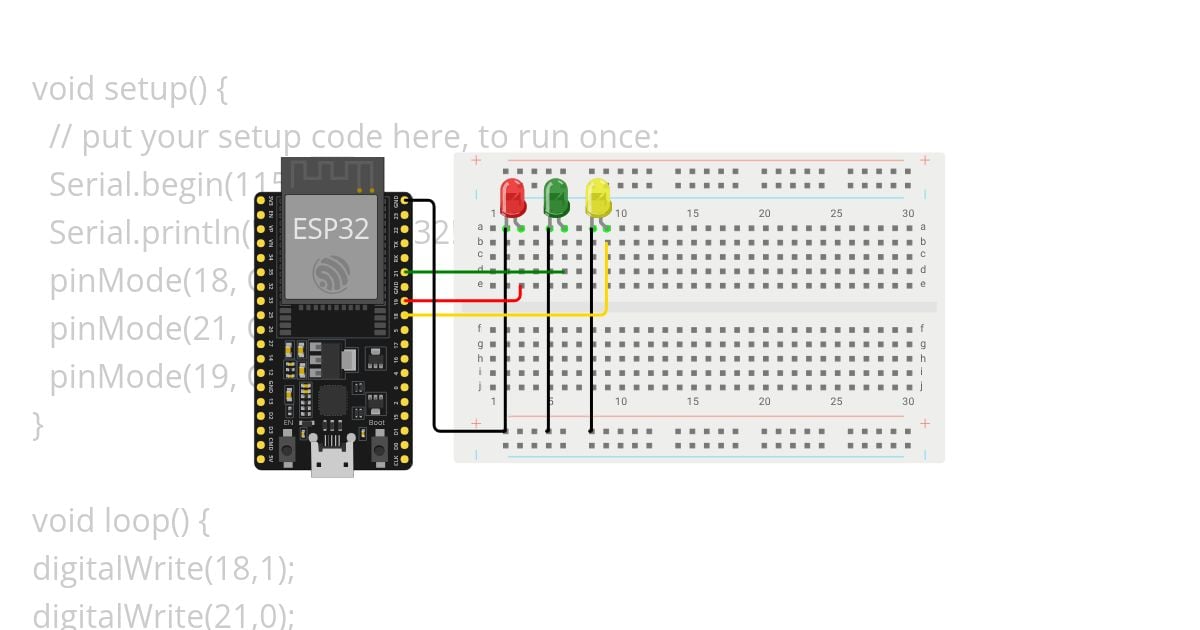 LED-INDOBOT simulation