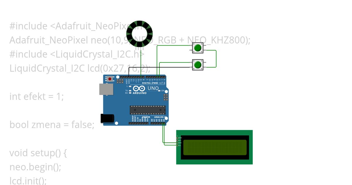 neo lcd simulation