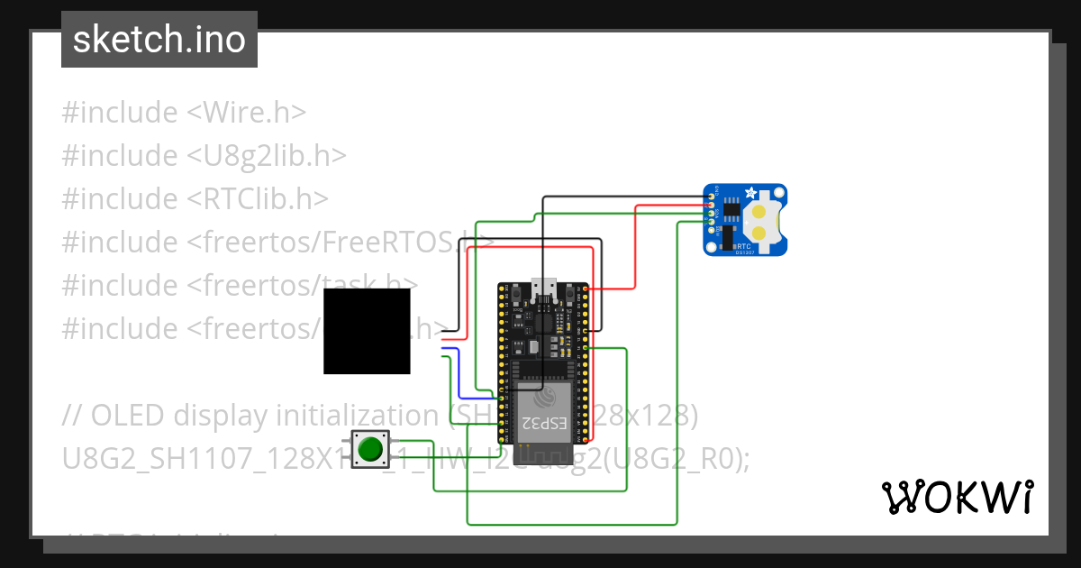 SH1107_OLED_Clock Copy - Wokwi ESP32, STM32, Arduino Simulator