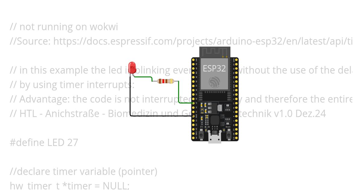 timer interrupt simulation