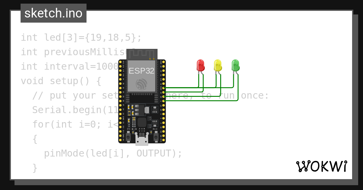 Wokwi online esp32 stm32 arduino simulator