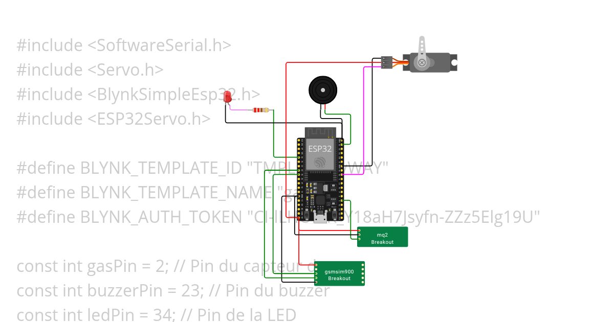  gas sensor   Copy simulation