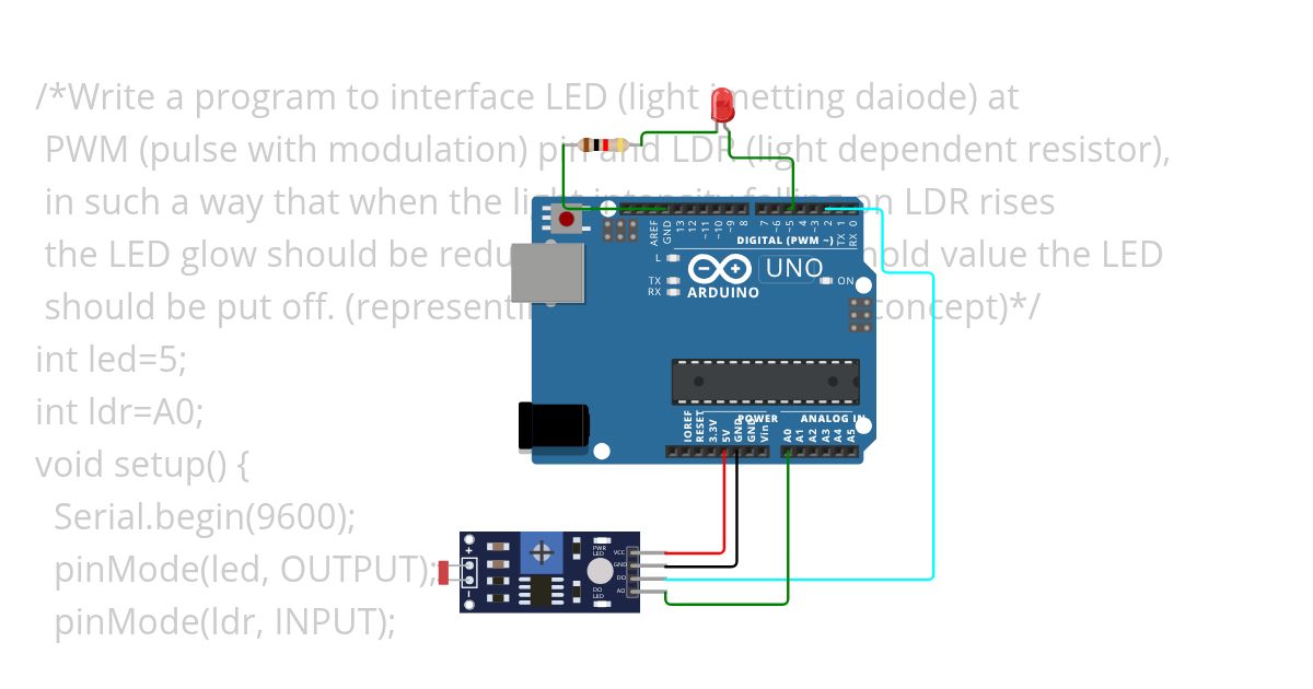 05.ldr sensor simulation