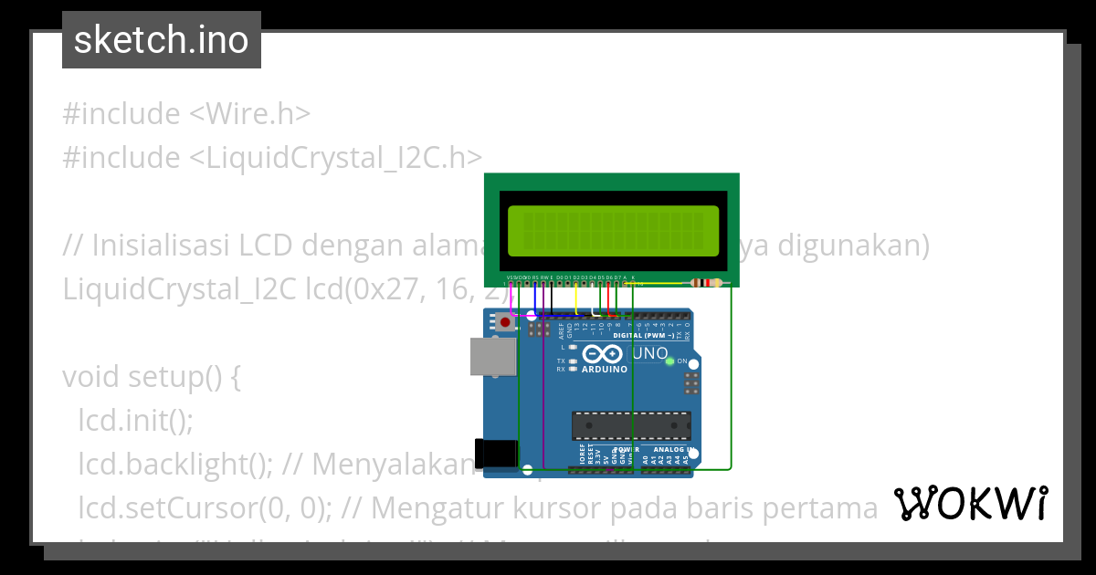 LD 1 Wokwi ESP32 STM32 Arduino Simulator