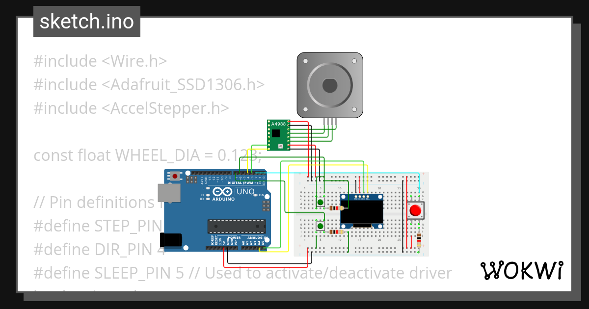 Newbie EV v2.2b (DRV8434A) - Wokwi ESP32, STM32, Arduino Simulator