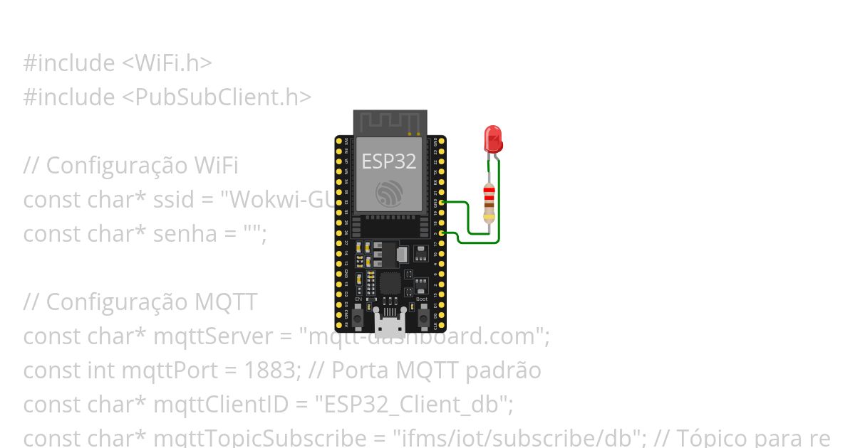 Conexão com Wifi MQTT Copy simulation