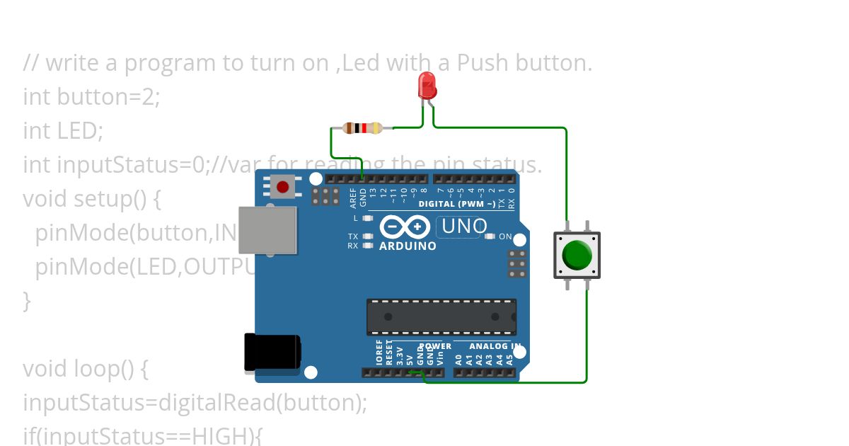 06.PUSHBUTTON INPUT METHOD 2 simulation