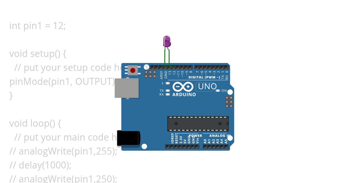 analog pin simulation
