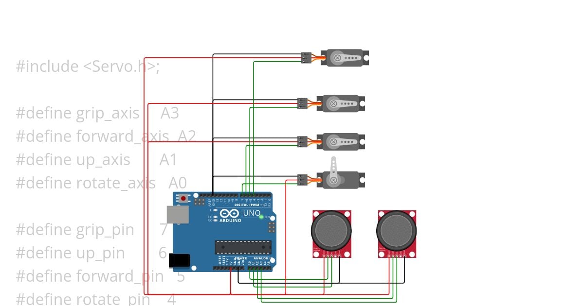 Joystick_Servo simulation