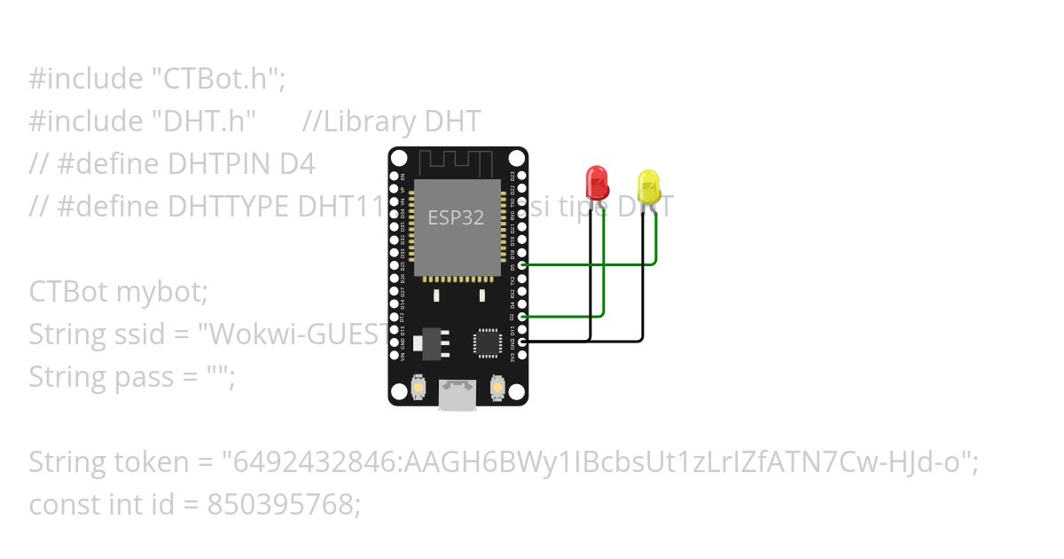 CTBot LED simulation