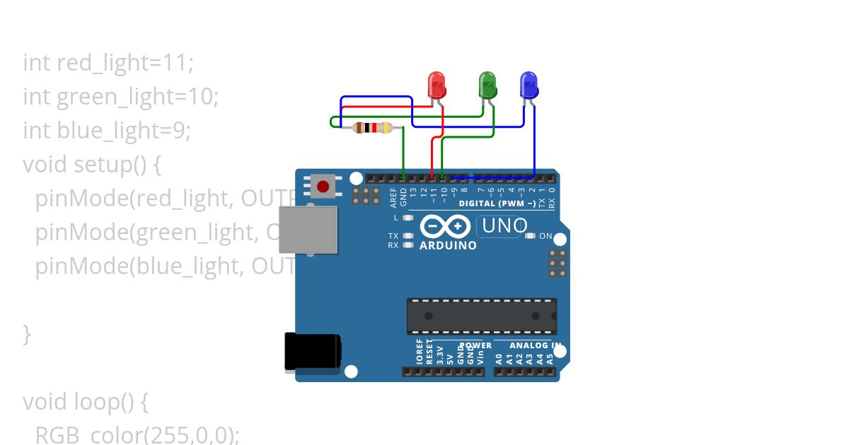 11.RGB LED simulation