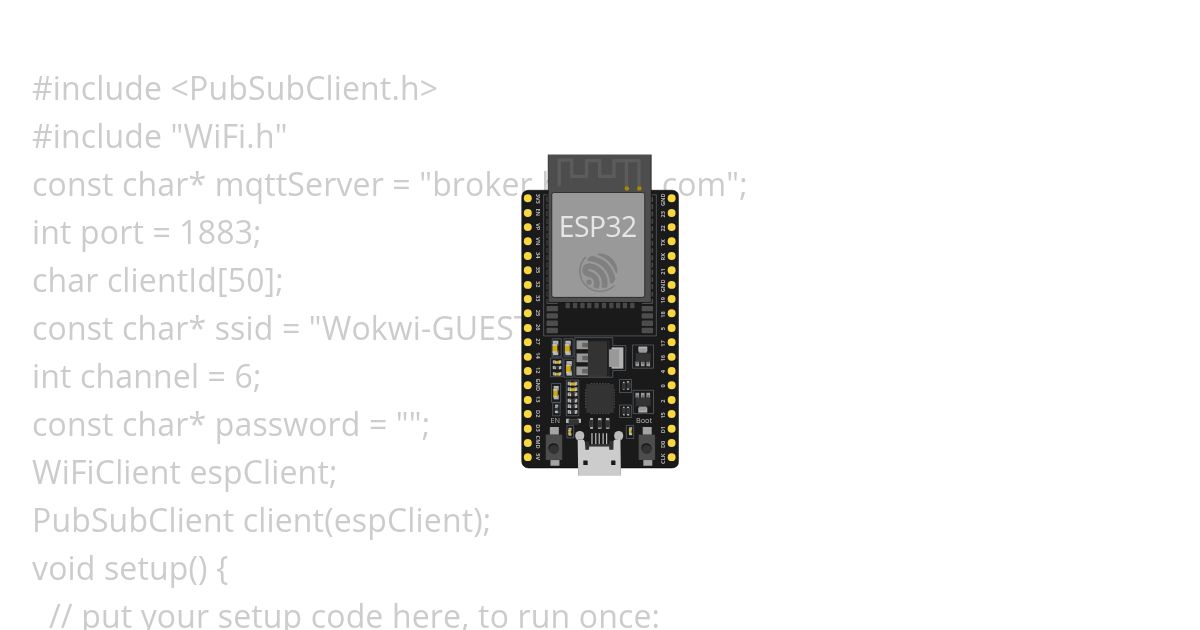 MQTT connection simulation